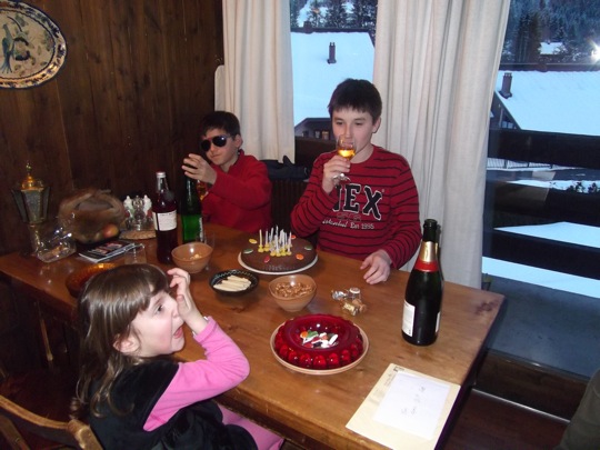 Cakes are the best part - Tim's birthday 