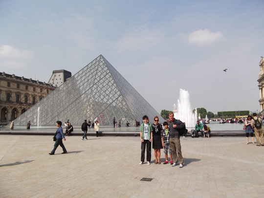 Pyramid at the Louvre 