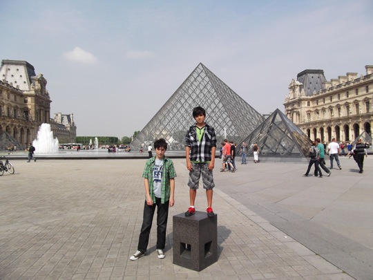Great April weather in Paris
