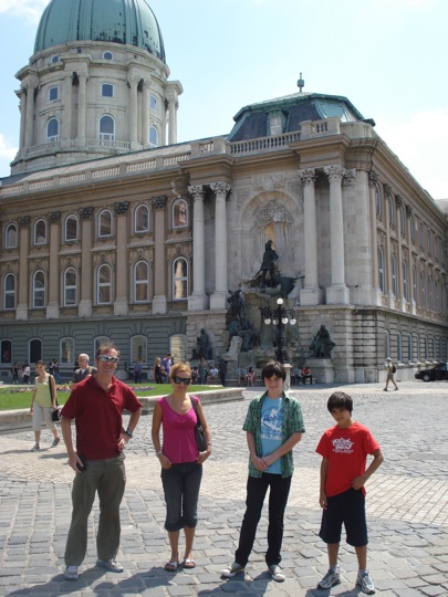 The Palace on Buda side