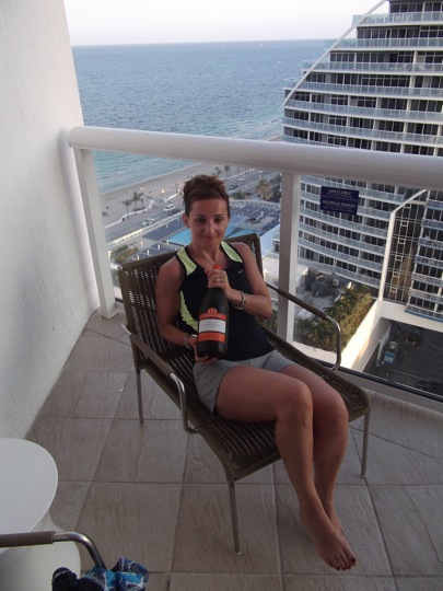 Look at those views! And look at that magnum!