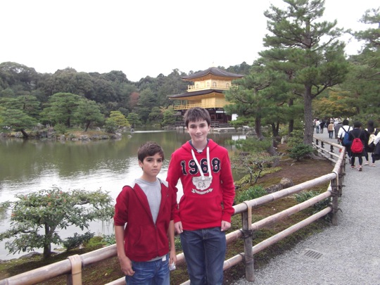 Famous Kinkakuji (the Golden Temple), Kyoto