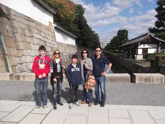 Nijo castle, home of the first shogun