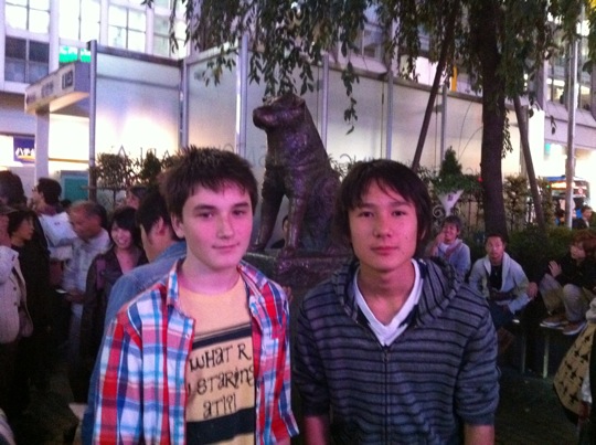 Tim and his former schoolmate Arthur